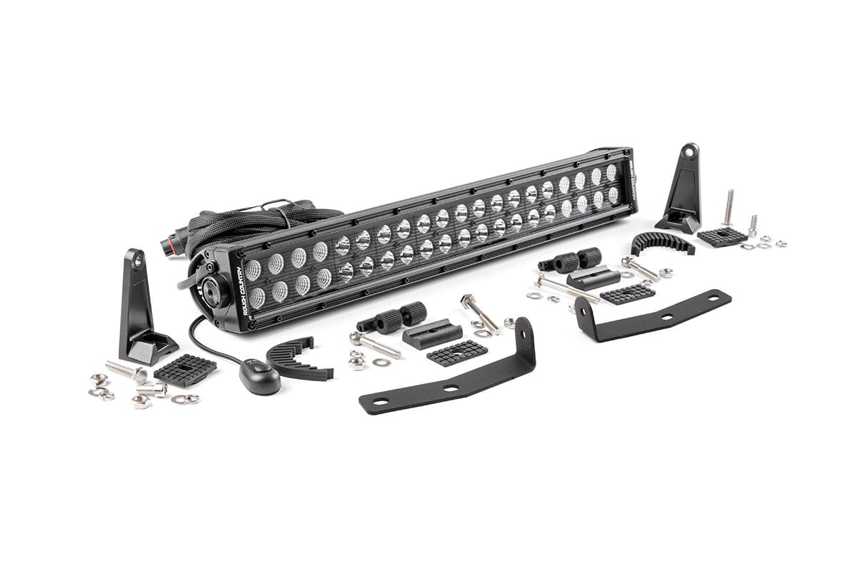 Nissan Titan XD LED Light Kit - Bumper Mount - Rough Country - 20